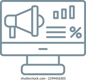 Marketing vector icon. Can be used for printing, mobile and web applications.