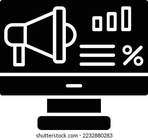 Marketing vector icon. Can be used for printing, mobile and web applications.