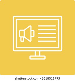 Marketing vector icon. Can be used for printing, mobile and web applications.