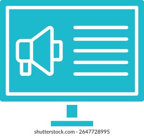 Marketing-Vektorsymbol. Kann für Druck-, Mobil- und Web-Anwendungen verwendet werden.