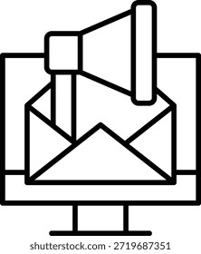 Icono de Vector de marketing. Se puede utilizar para aplicaciones de impresión, móviles y de Web.