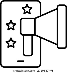 Marketing vector icon. Can be used for printing, mobile and web applications.