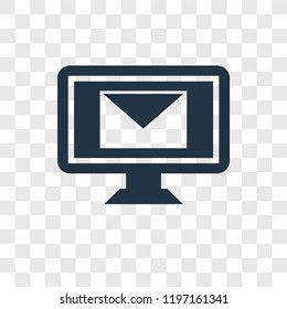 Marketing vector icon isolated on transparent background, Marketing transparency logo concept