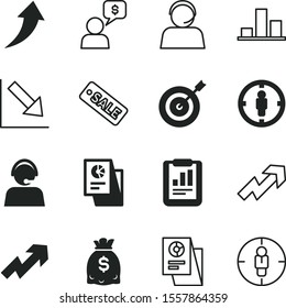 marketing vector icon set such as: economic, growing, forecast, rise, exchange, efficiency, bank, pictogram, balloon, special, deal, tag, cute, commercial, economy, message, discount, abstract