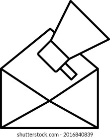 Marketing Vector icon that can easily modify or edit


