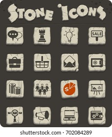 marketing vector icons for web and user interface design