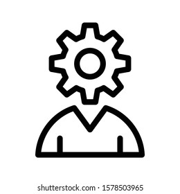 marketing vector thin line icon 