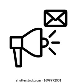 marketing vector thin line icon 
