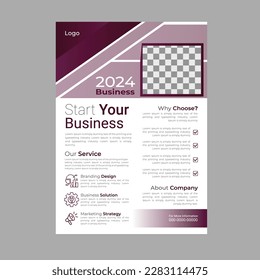 Marketing your company corporate and creative modern design we provide your business best solutions flyer design