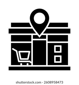 Marketplace Icon Element for Design