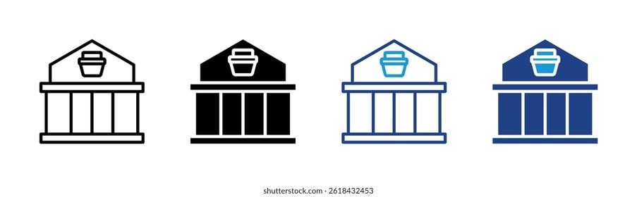 Marketplace Icon Element For Design