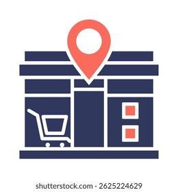 Marketplace Icon Element for Design