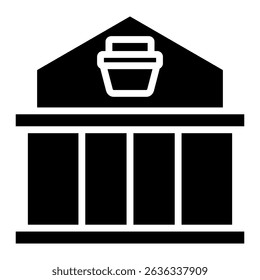Elemento de icono del mercado para el diseño