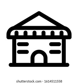 marketplace icon isolated sign symbol vector illustration - high quality black style vector icons
