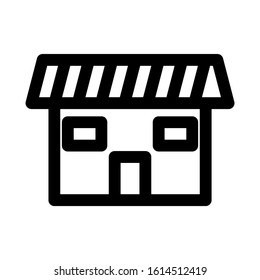 marketplace icon isolated sign symbol vector illustration - high quality black style vector icons
