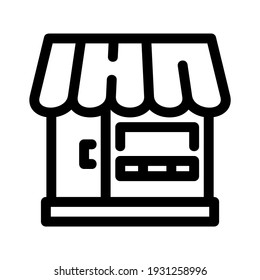 marketplace icon or logo isolated sign symbol vector illustration - high quality black style vector icons
