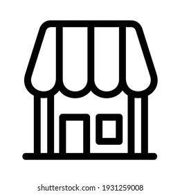 marketplace icon or logo isolated sign symbol vector illustration - high quality black style vector icons
