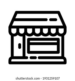 marketplace icon or logo isolated sign symbol vector illustration - high quality black style vector icons
