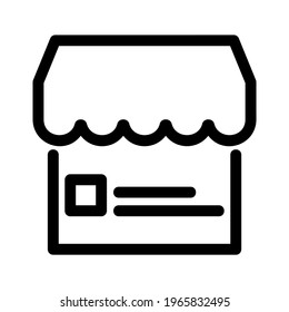 marketplace icon or logo isolated sign symbol vector illustration - high quality black style vector icons

