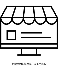 Marketplace Vector Icon