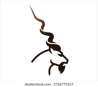 Markhor elegance with spiraled strength