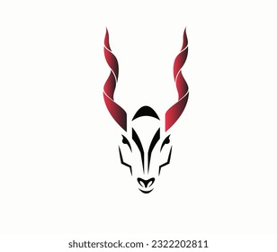 markhor logo design national animal of Pakistan 