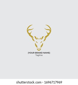 Markhor vector logo, Markhoor cooperate Identity logo, Deer vector logo 