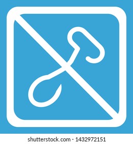 Marking of cargo icon hooks do not take on a blue background