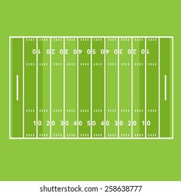 Marking Field Play American Football Stock Vector (Royalty Free ...