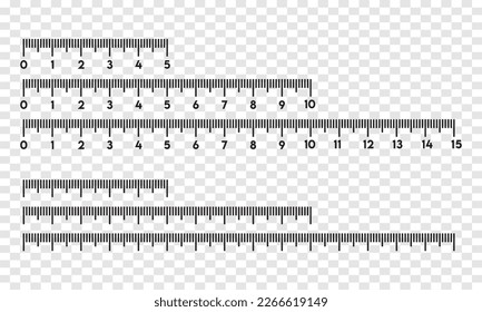 Markup for rulers Vector, Measuring scale, Set of scale. Measuring tool. Ruler scale measure Design, Distance, height or length measurement tool templates, Weight scale icon vector