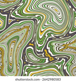eğri büyrü çizgilerden oluşan marley havasında tekstile uygun geometrik metraj deseni