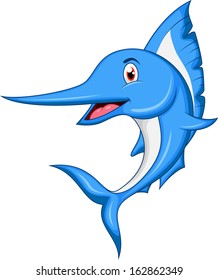 Swordfish Cartoon Images Stock Photos Vectors Shutterstock In this quick tutorial you'll learn how to draw a swordfish in just a few quick steps, but first… the swordfish is a very fast swimming fish that can be found in a varying temperature and type of ocean waters. https www shutterstock com image vector marlin fish cartoon 162862349