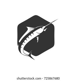 Marlin Fish Logo Design