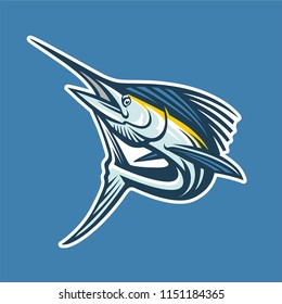 marlin fish vector 2