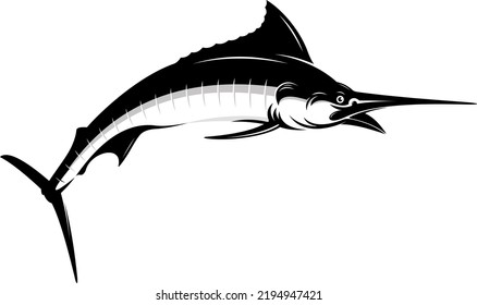 MARLIN FISH VECTOR FOR FISHING LOGO COMPANY