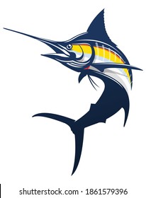 Marlin Fishing Logo Template, Great to use as your marlin fishing Activity. 