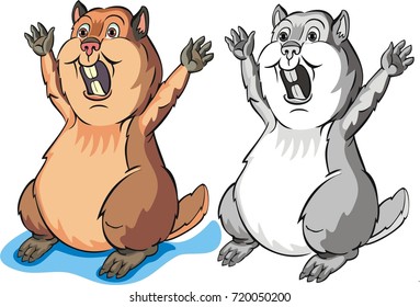 marmot   cartoon