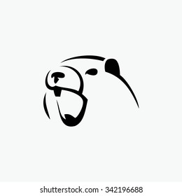 Marmot - vector illustration
