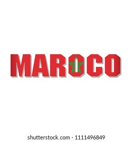 MAROCO Letter flag icon