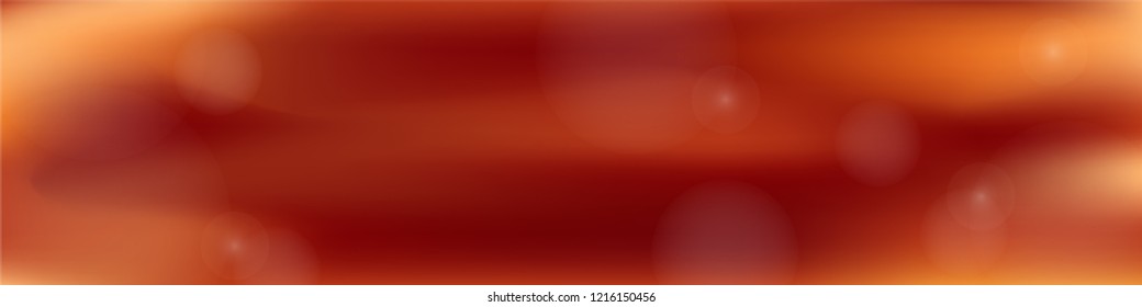 Maroon background blur with lights. Abstract background in maroon, brown,  orange, yellow tones for banner, poster, card, wallpaper, email. Suitable for autumn, thanksgiving, X-mas, New Year. EPS 10