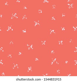 Maroon and Beige tie dye seamless pattern.  Shibori seamless print. Watercolor hand drawn batik.  Handmade watercolour shirt tie dye pattern. Japan traditional tile. Rose and White shibori.