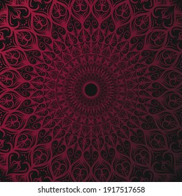 maroon and black mandala background