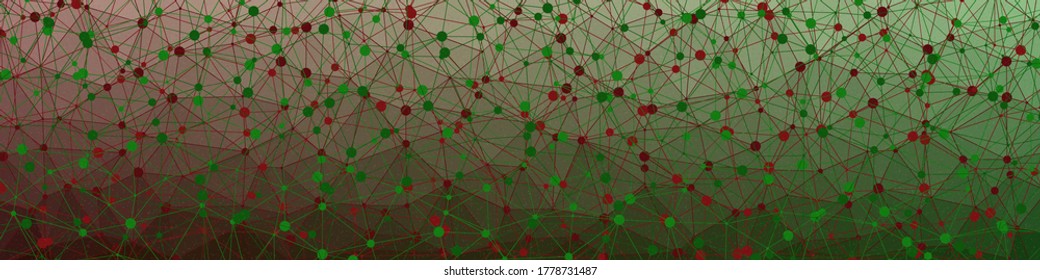 Maroon color Abstract color Low-Polygones Generative Art background illustration