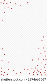 Maroon Color Confetti Vector White Backgound. Paper Heart Postcard. Burgundy Fly Hearts Poster.