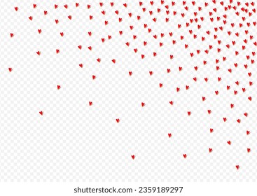 Maroon Color Heart Vector White Backgound. Valentine Hearts Poster. Pink Visual Confetti Wallpaper.