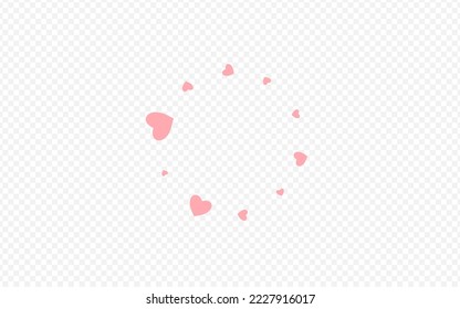 Mármol Color Papercut Vector Transparent Backgound. Textura del Corazón Romántico. Ilustración cardíaca de papel de Borgoña.