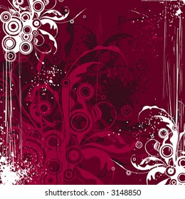 maroon floral background