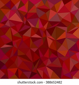 Maroon irregular triangle mosaic vector background design