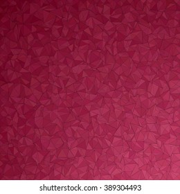 Maroon irregular triangle mosaic vector background design