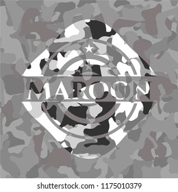 Maroon on grey camo texture